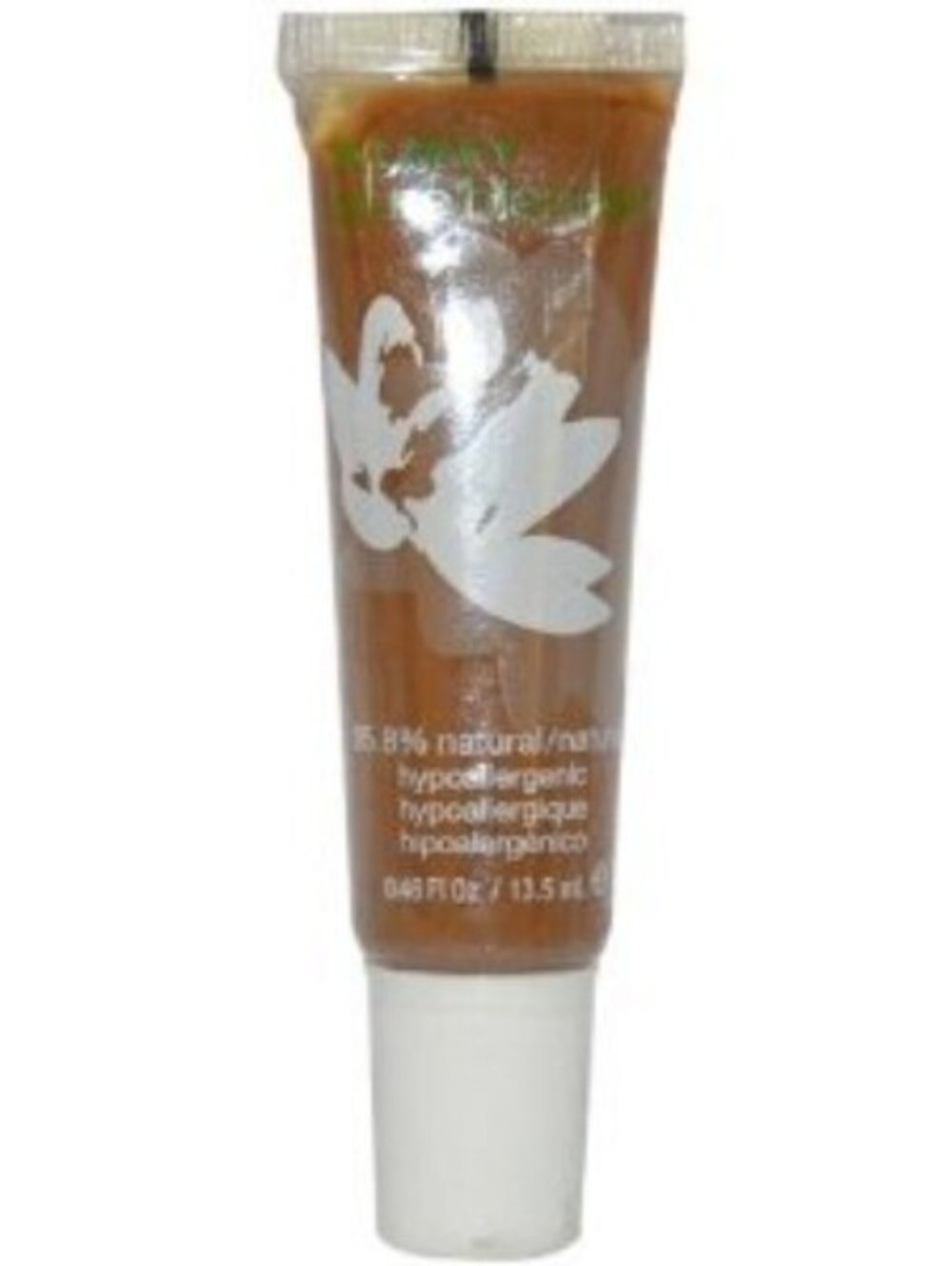 3X Almay Pure Blends Lip Gloss 115 Nutmeg 95.8% Natural & Hypoallergenic 0.46 oz